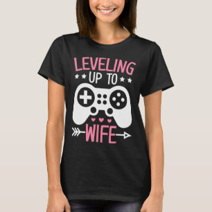 Mama der Gamer-Ehefrau bis zur Ehefrau-Gaming-Brid T-Shirt