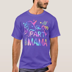 Mama der Geburtstagsfamilie Unicorn T-Shirt