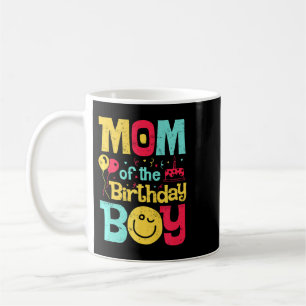 Mama der Geburtstagsjunge Funny Mama Familie M Kaffeetasse