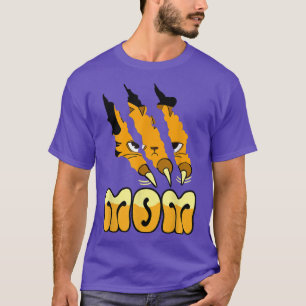 Mama der Gelben Katze Niedliche Katze Mama Muttert T-Shirt