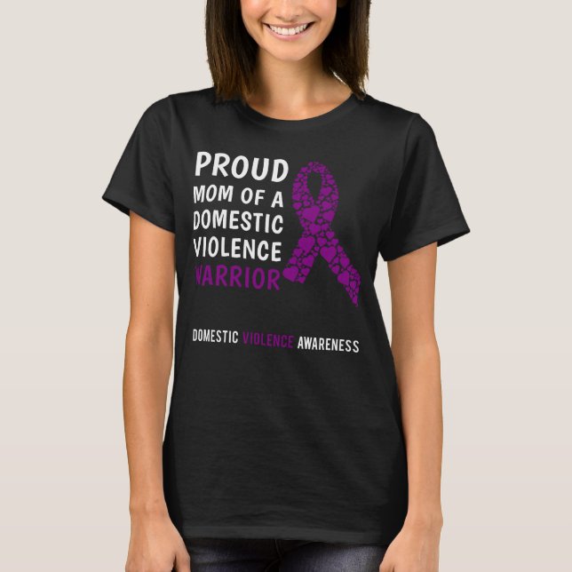Mama der inländischen Gewalt T-Shirt (Vorderseite)