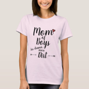 MAMA DER JUNGEN WENIGER DRAMA MEHR SCHMUTZ-T - T-Shirt