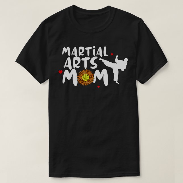Mama der Kampfkünste für Frauen Niedliche Kampfkun T-Shirt (Design vorne)