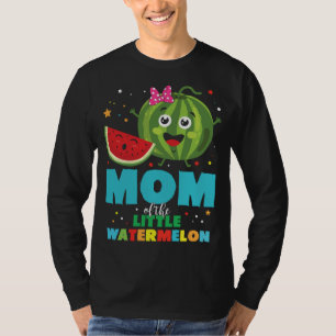 Mama der Kleinen Wassermelone Fruchtfamilie Matchi T-Shirt