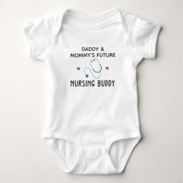 Mama der Krankenschwester - Papa und Mommy's Futur Baby Strampler