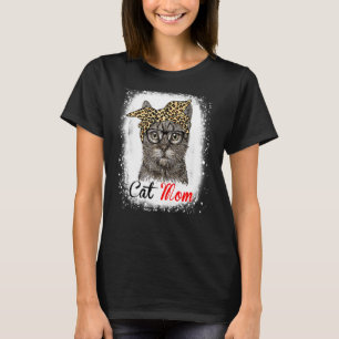 Mama der Leopard-Katze bei Frauen T-Shirt