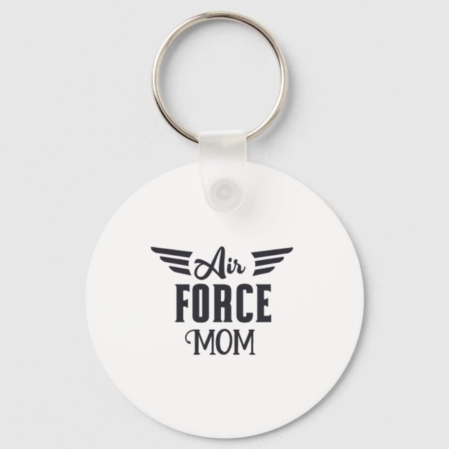 Mama der Luftwaffe Schlüsselanhänger (Vorderseite)