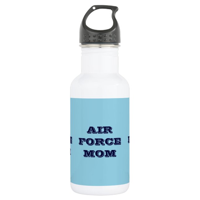 Mama der Luftwaffe Trinkflasche (Vorderseite)