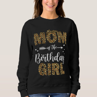 Mama der Mama Leopard der Geburtstagskinder, Match Sweatshirt