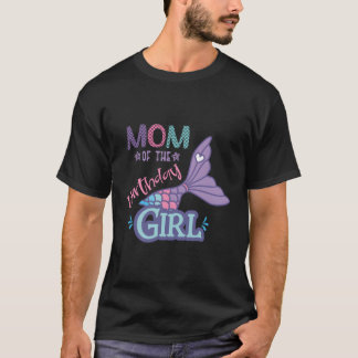 Mama der Meerjungfrau-Familie T-Shirt