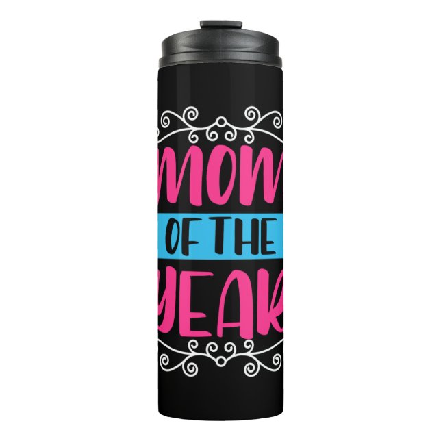 Mama der Mutter Kunst des Jahres Thermosbecher (Vorderseite)