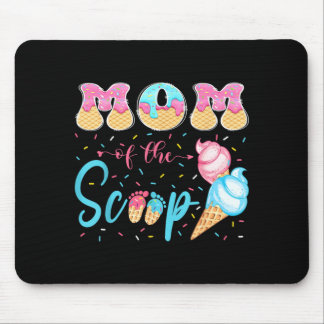 Mama der Scoop Eiscreme Geschlechtsenthüllung Baby Mousepad