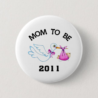 Mama der Storche Button