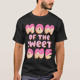 Mama der süßen ein 1. Geburtstag lustigen Donut-Te T-Shirt
