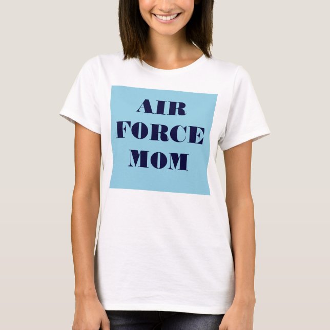 Mama der T - Shirt-Luftwaffe T-Shirt (Vorderseite)