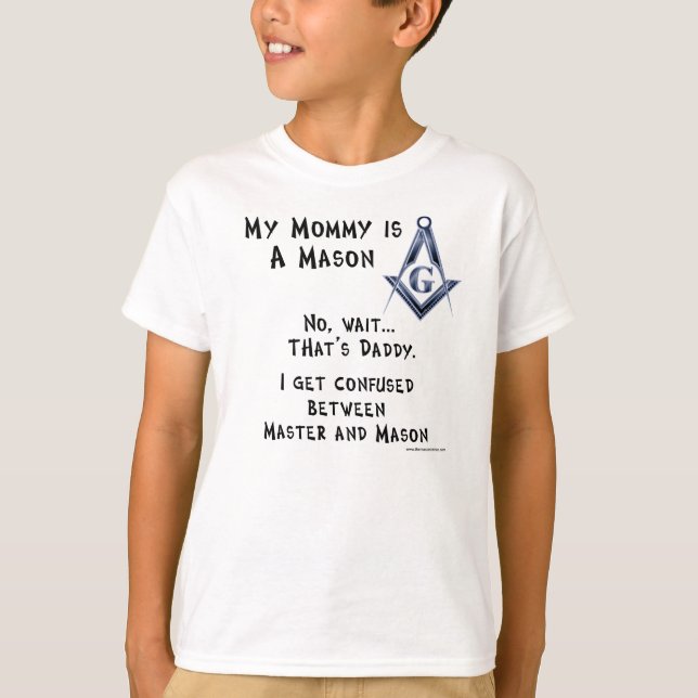 Mama der Vorlagenmaurer T-Shirt (Vorderseite)