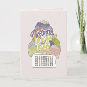 Mama der Wäsche Geburtstag der Mutter Karte