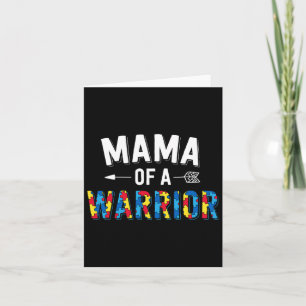 Mama der Weltautismus-Auszeichnungen einer krieger Karte