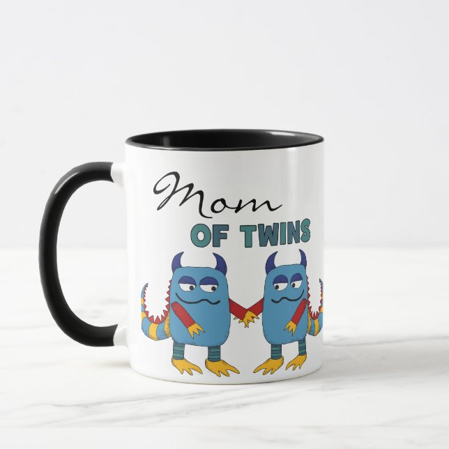 Mama der Zwillinge Tasse (Links)