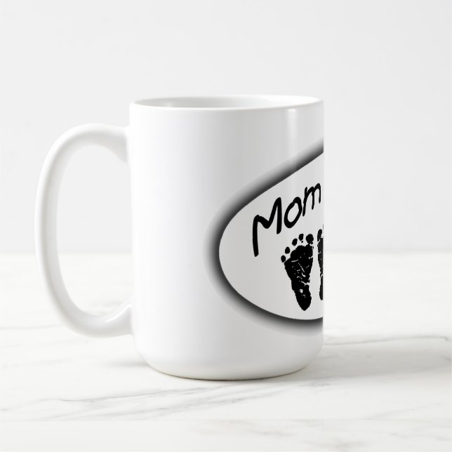Mama der Zwillings-rostfreier Stahl-Reise-Tasse Kaffeetasse (Links)