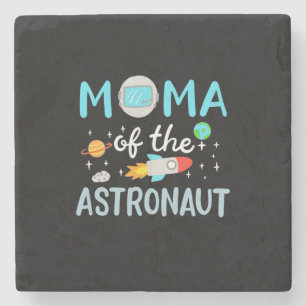 Mama des Astronauten Steinuntersetzer