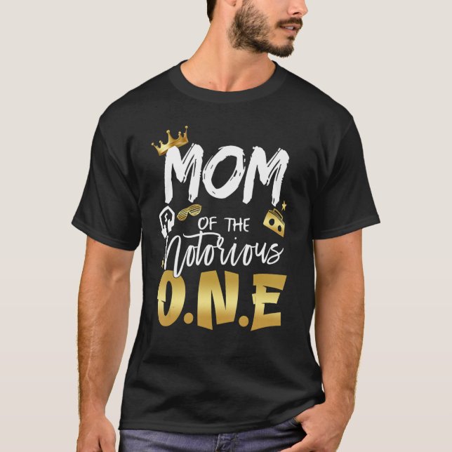 Mama des berüchtigten Hip Hop 1st Bi T-Shirt (Vorderseite)