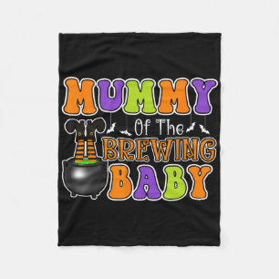 Mama des Bruchs von Halloween-Baby-Tracht 1 Fleecedecke
