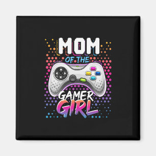Mama des Gamer-Mädchens passendes Videospiel Gebur Magnet