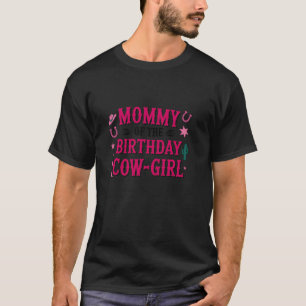 Mama des Geburtstags-Cowgirls T-Shirt
