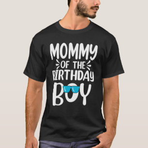 Mama des Geburtstags Mama Vater Kinder Familienmat T-Shirt