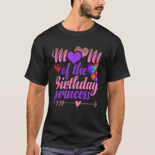 Mama des Geburtstags Princess Girls Party Event Ki T-Shirt
