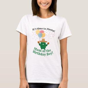 Mama des Geburtstags Zeit bis Fiesta T-Shirt