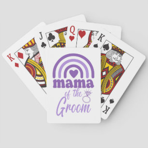 Mama des Grooms Spielkarten
