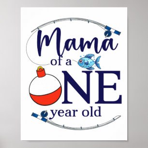 Mama des großen einen Angeljungen zum ersten Gebur Poster