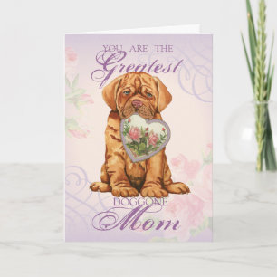 Mama des Hunde Feiertagskarte