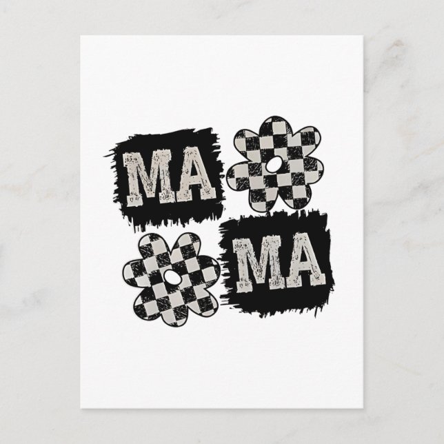 Mama des Mama-Muttertages Postkarte (Vorderseite)