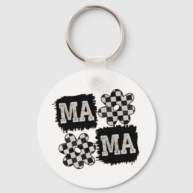 Mama des Mama-Muttertages Schlüsselanhänger (Vorderseite)