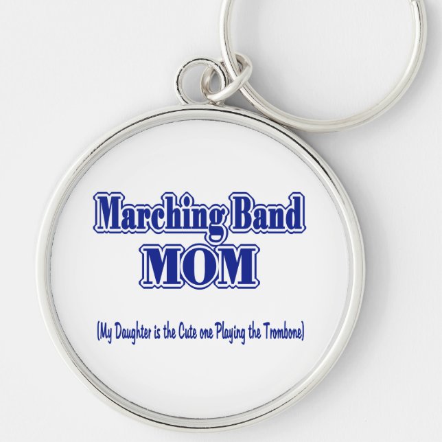 Mama des Marinierbands/Trombone Schlüsselanhänger (Vorne)