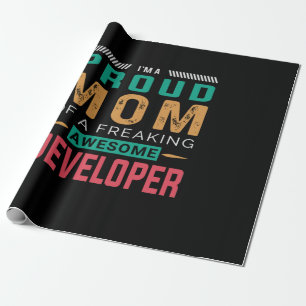 Mama des Phantastischen Entwicklers Geschenkpapier