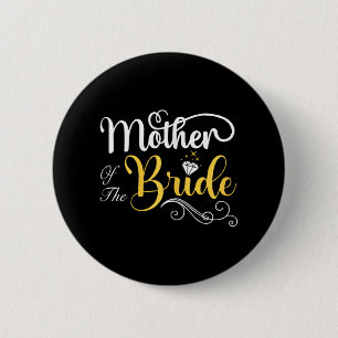 Mama des Polterabends Button