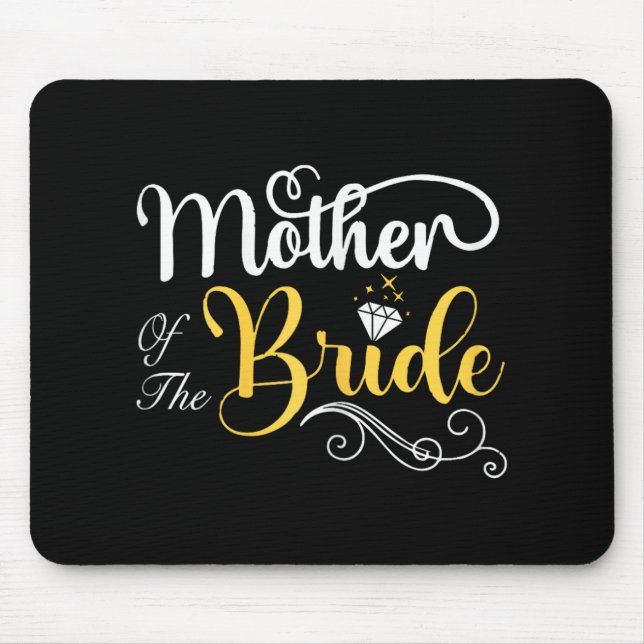 Mama des Polterabends Mousepad (Vorne)