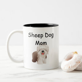 Mama des Schafhundes Kaffee Tasse