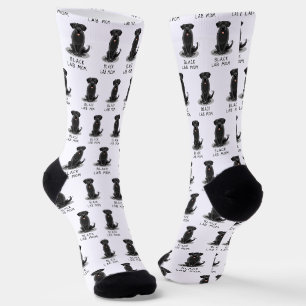 Mama des Schwarzen Labors (Labrador Retriever Mama Socken