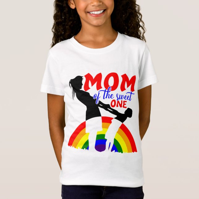 Mama des süßen T - Shirt (Vorderseite)