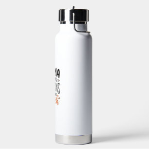 Mama des süßesten Kürbisse Herbst-Shirt-Design_1 Trinkflasche