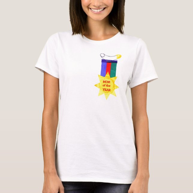 Mama des T - Shirt der Medaille des Jahres (Vorderseite)