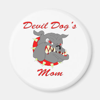 MAMA des USMC Devil Dog Magnet