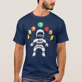 Mama des Weltraums der Jungastronauten T-Shirt