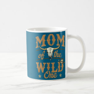 Mama des wilden Cowboys Western Rodeo Party Matte Kaffeetasse