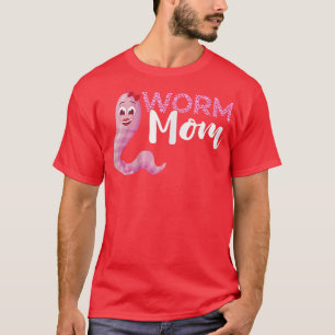 Mama des Wurmwurms Kronwurm-Wurm-Composti T-Shirt